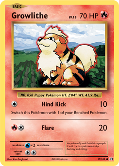 Carta de Growlithe