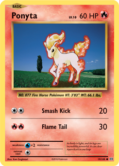 Carta de Ponyta