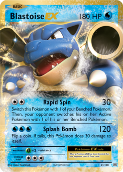 Carta de Blastoise