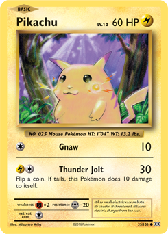 Carta de Pikachu