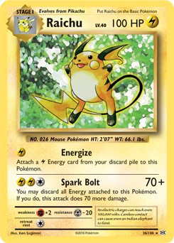 Carta de Raichu