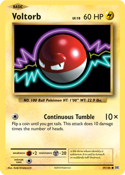 Carta de Voltorb