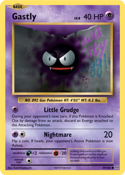 Carta de Gastly