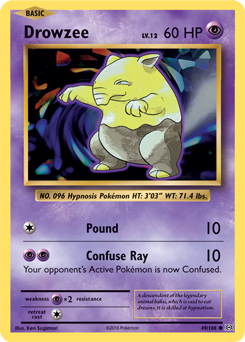Carta de Drowzee