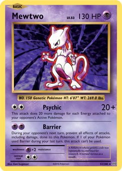 Carta de Mewtwo