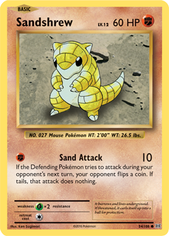 Carta de Sandshrew