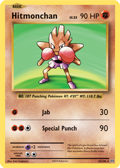 Carta de Hitmonchan