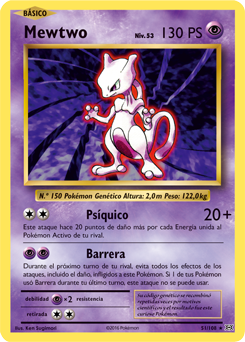 Carta de Mewtwo