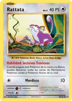 Carta de Rattata