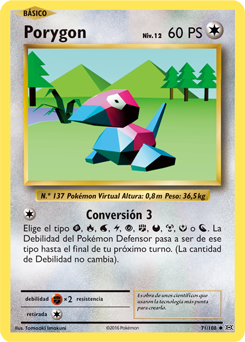 Carta de Porygon
