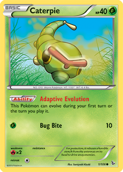 Carta de Caterpie