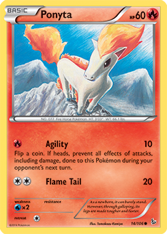 Carta de Ponyta