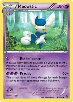 Carta de Meowstic