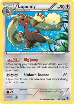 Carta de Lopunny