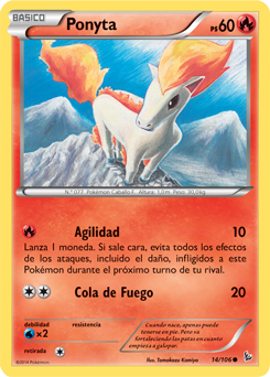 Carta de Ponyta