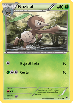 Carta de Nuzleaf