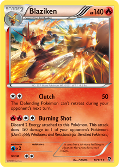 Carta de Blaziken