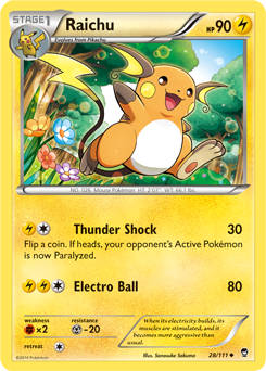 Carta de Raichu