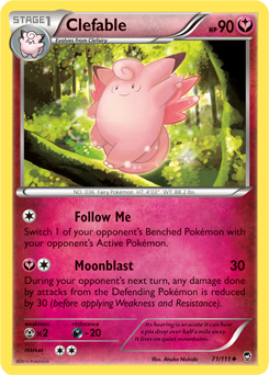 Carta de Clefable