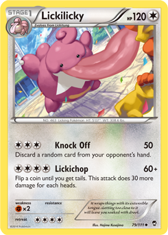 Carta de Lickilicky
