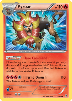 Carta de Pyroar