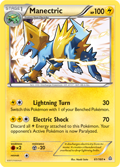 Carta de Manectric