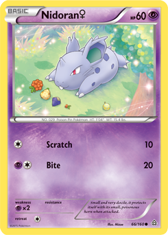 Carta de Nidoran♀