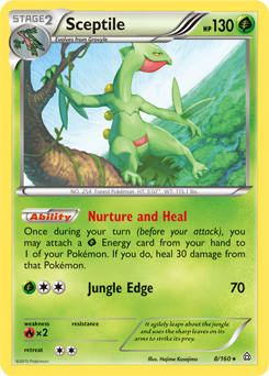 Carta de Sceptile