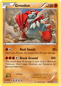 Carta de Groudon