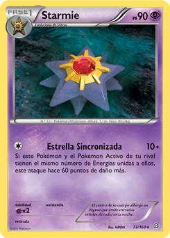 Carta de Starmie