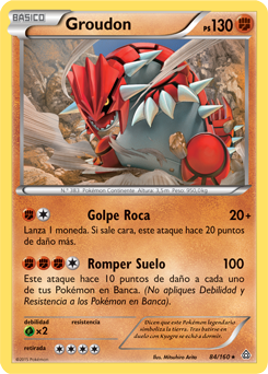 Carta de Groudon
