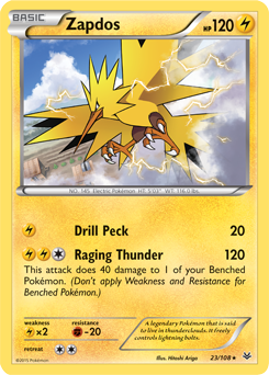 Carta de Zapdos