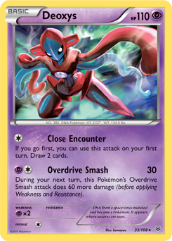Carta de Deoxys