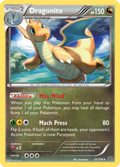 Carta de Dragonite