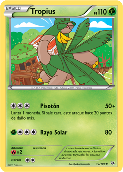 Carta de Tropius