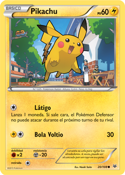 Carta de Pikachu