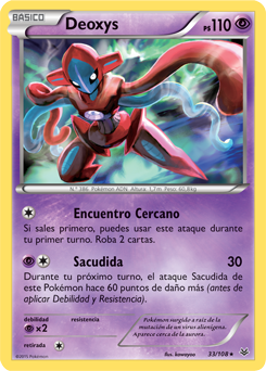 Carta de Deoxys