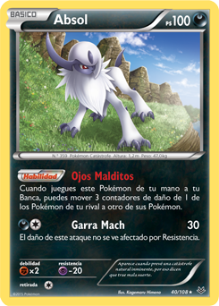 Carta de Absol