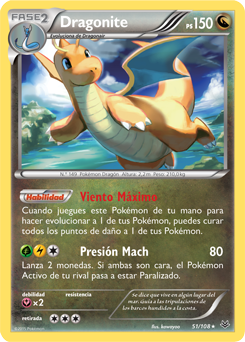 Carta de Dragonite