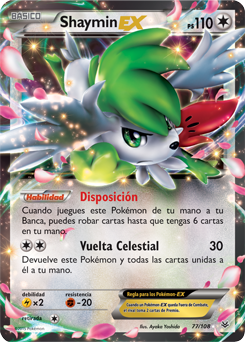 Carta de Shaymin
