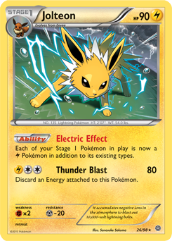 Carta de Jolteon