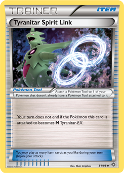 Carta de Vnculo Espiritual de Tyranitar