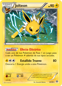 Carta de Jolteon