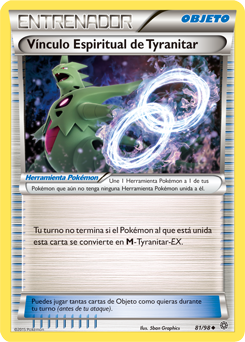 Carta de Vnculo Espiritual de Tyranitar