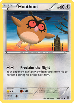 Carta de Hoothoot