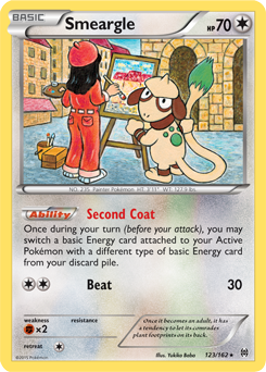 Carta de Smeargle