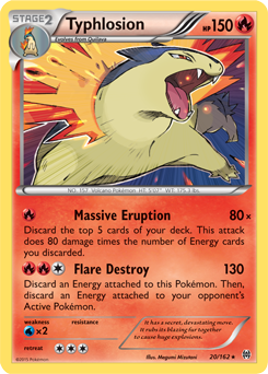 Carta de Typhlosion