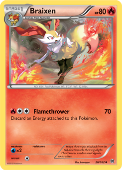 Carta de Braixen
