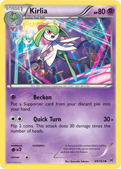 Carta de Kirlia