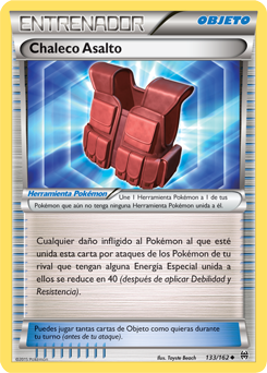 Carta de Chaleco Asalto